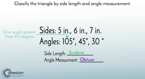 Preview of Identify & Classify Triangles by their Attributes