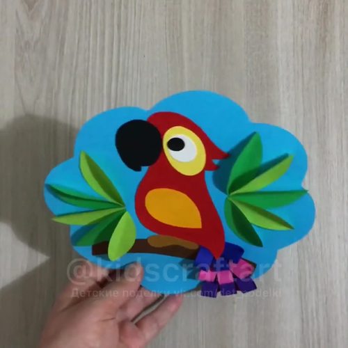 Parrot Craft Summer Jungle Zoo Animal Bird Activities Bulletin Board