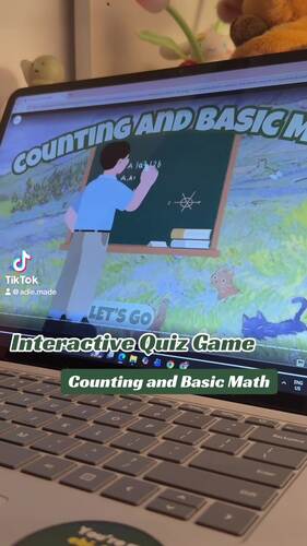 Interactive Fact Game: Counting and Basic Math