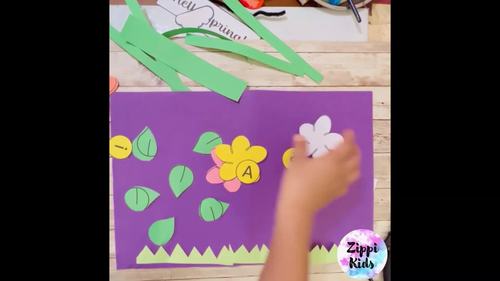 Spring Name Craft Activities Bundle, Spring Bulletin Board ideas ...