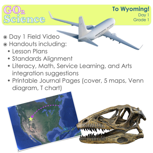 Preview of Mission Dinosaur Day 1 (Grade 1)