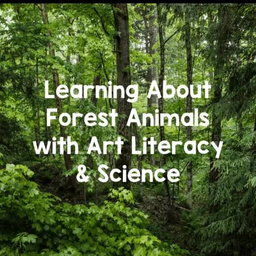 Forest Animals Lesson Plans for Preschool, PreK, K, & Homeschool by