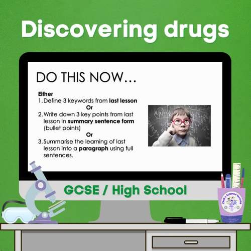 Discovering drugs (GCSE) by CMGs Science lessons TPT