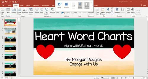 Heart Word Chants- follows the UFLI scope and sequence | TPT