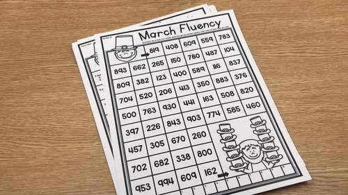 Second Grade Fluency At-Home Timed Drills (for the year) by Tara West