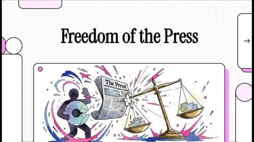 Preview of Freedom of the Press Explained | 6 Minute Student Friendly Introduction