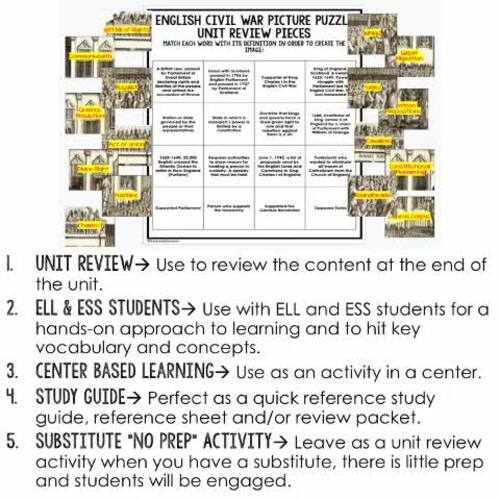 Science Inquiry Activity Picture Puzzle Earth Science Activity