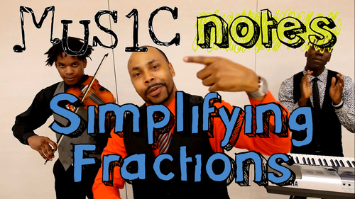 Preview of Simplifying Fractions Song