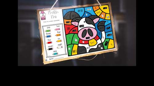 Colour by Code Number
