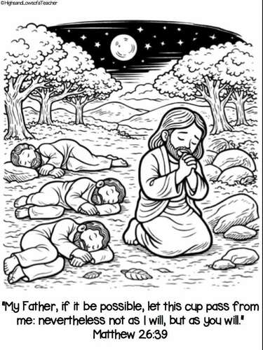 Palm Sunday & Easter Bible Activities | Holy Week Worksheets for Kids ...