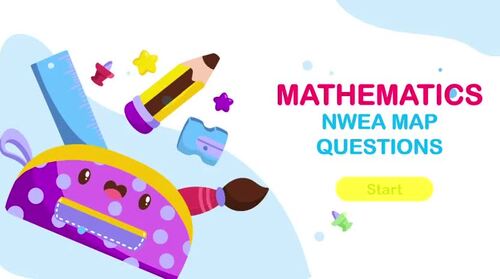 NWEA Map Math Test Prep Practice 50 Slides
