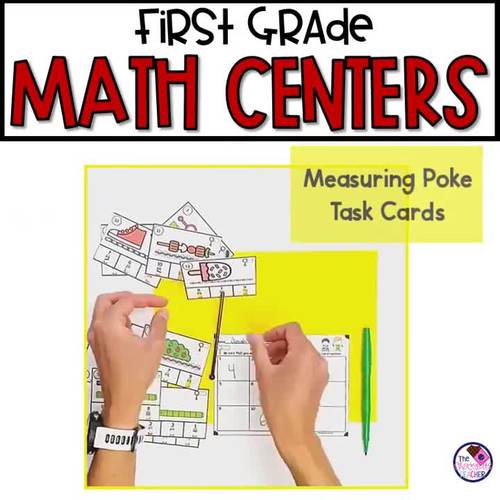 1st Grade Spring Math Centers Place Value Balancing Equations