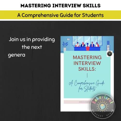 Mastering Interview Skills: A Comprehensive Guide for Students | TPT
