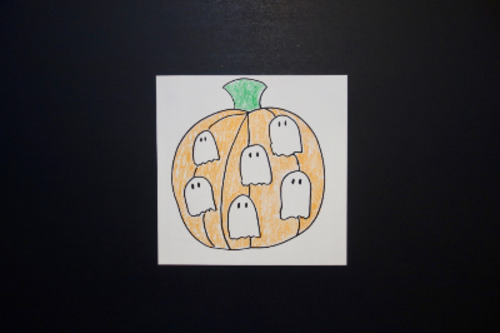 Preview of Let's Draw a Boo Pumpkin!