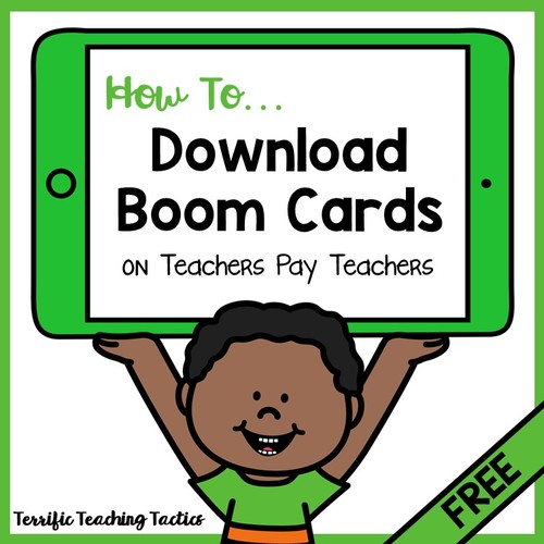 How To Download Boom Cards On Teachers Pay Teachers TPT