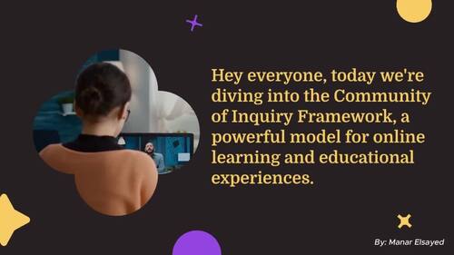 Preview of Community of Inquiry: Enhancing Online Learning