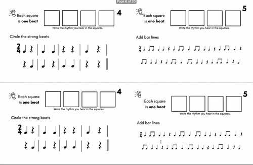 NOTES 4: Grade 4 Full Year Workbook - Theory and Ear-training by ...