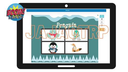 Winter Vocabulary - Boom Cards Distance Learning by jajaotrp | TpT