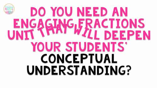 3rd Grade Fractions Lessons with Equivalent Fractions, Ordering, Comparing