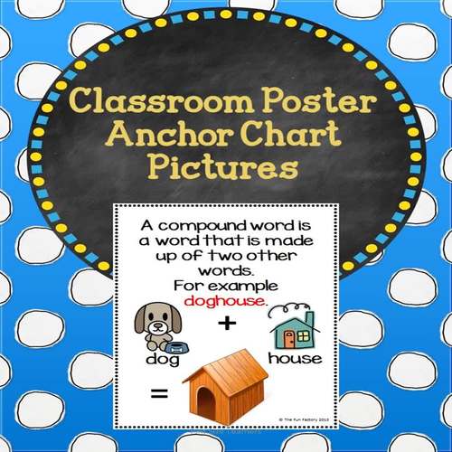 Compound Words Worksheets | Anchor Chart | Center Activities | TPT