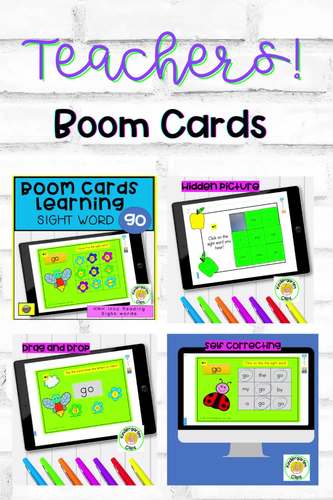 Kindergarten Sight Word GO by Kindergarten and Clips | TPT