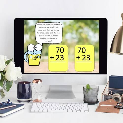 2-Digit Addition No Regrouping | 2-Digit Addition Using Expanded Form 1st Grade