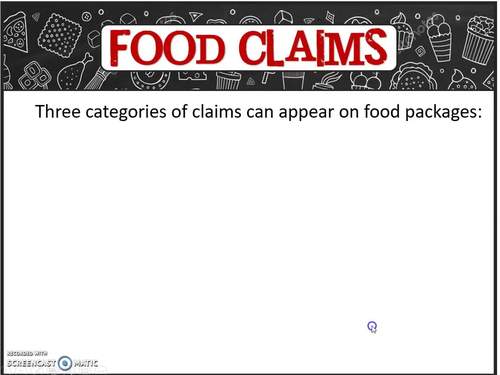 Nutrition: Food Labels- Powerpoint, Worksheet and 2 Activities! | TpT