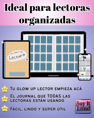 Digital Reading Journal 100+ Pages for GoodNotes & iPad | Hyperlinked Book
