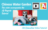 3D Chinese Water Garden Video