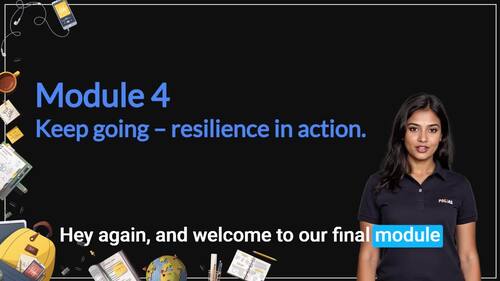 Preview of Resilience Module 4: Keep Going – Resilience in Action | Building Resilience Les