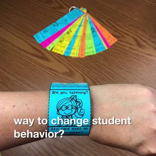 Behavior Bracelets by Keeping Up with Mrs Harris TPT