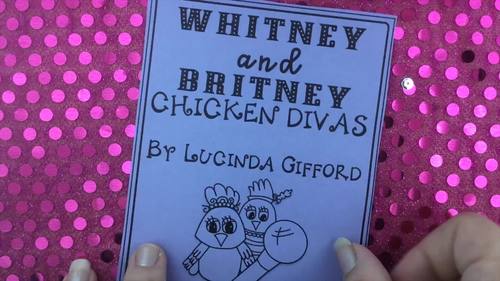 Whitney and Britney Chicken Divas - Book Study for Year 5 