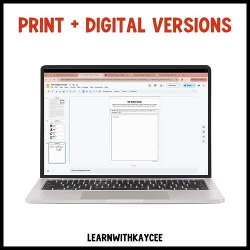 Force and Energy | Science Unit | 4th Grade Reading Comprehension