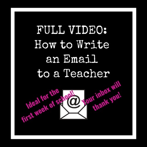 Preview of Video: How to Write an Email to a Teacher (+ Pro Tips)