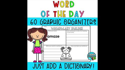 Word of the Week | Spelling Activities Any List of Words | Digital Resource