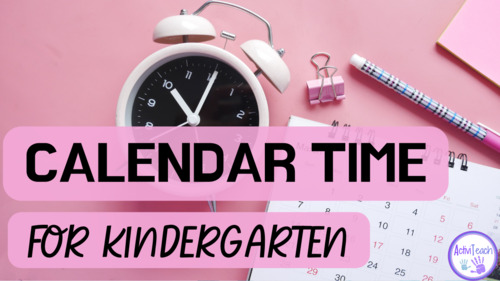 Preview of Digital Calendar Time/ Morning Meeting for Kindergarten Special Ed Life Skills