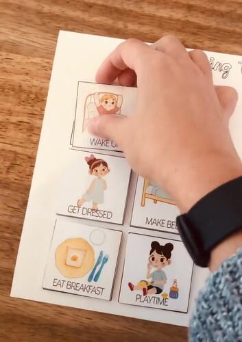 Daily Routine Cards & Charts | Toddler & Preschool Visual Schedule