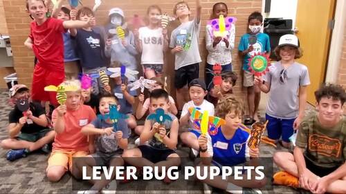 Lever Bug Puppets - STEAM Guide by EUREKUS | TPT