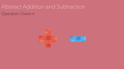 Preview of Montessori Abstract Addition and Subtraction Review Presentation