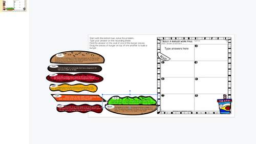 Pythagorean Theorem Word Problem Review Practice Activity | TPT
