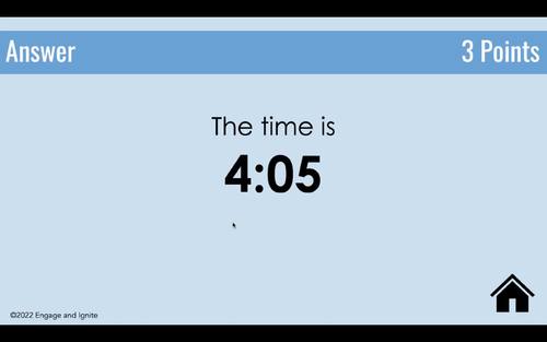 DIGITAL Ontario Time Review Game by Engage and Ignite | TPT