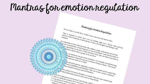 PDF &amp; Digital Meditation Scripts &amp; Response Questionnaire, Emotional ...