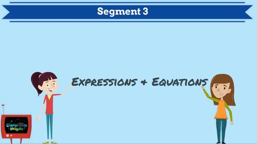 Preview of 7th Grade Math Expressions and Equations Pt. 1 of 2