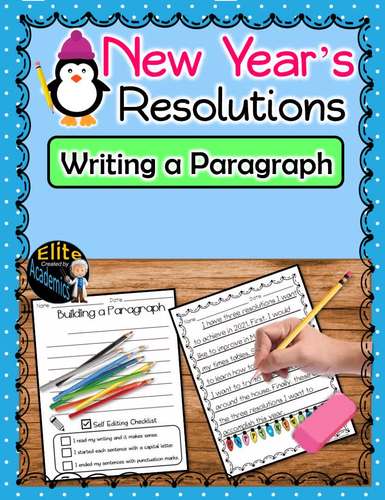 paragraph my new year resolution essay