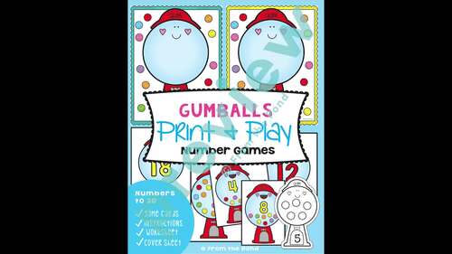 Number Sense Games Activities and Math Craft