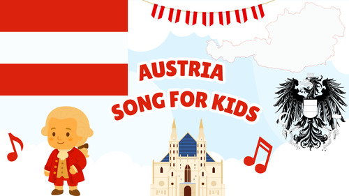 Preview of Austria Song for Kids | Country Song with Real Footage | MP3 & Lyrics PDF