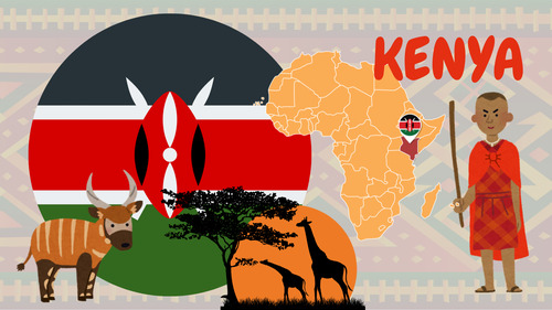 Preview of Kenya Song for Kids | Geography & Culture | Video + MP3 + Lyrics
