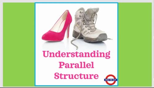 Understanding Parallel Structure for College-Level Writing by Mind the Gap