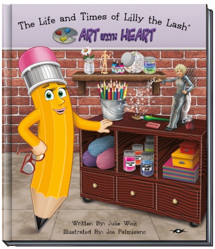 Preview of Character Education - Lilly the Lash: Art With Heart Storybook DVD