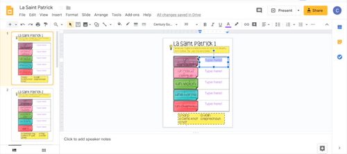 La Saint Patrick Digital Interactive Notebook Activities Distance Learning